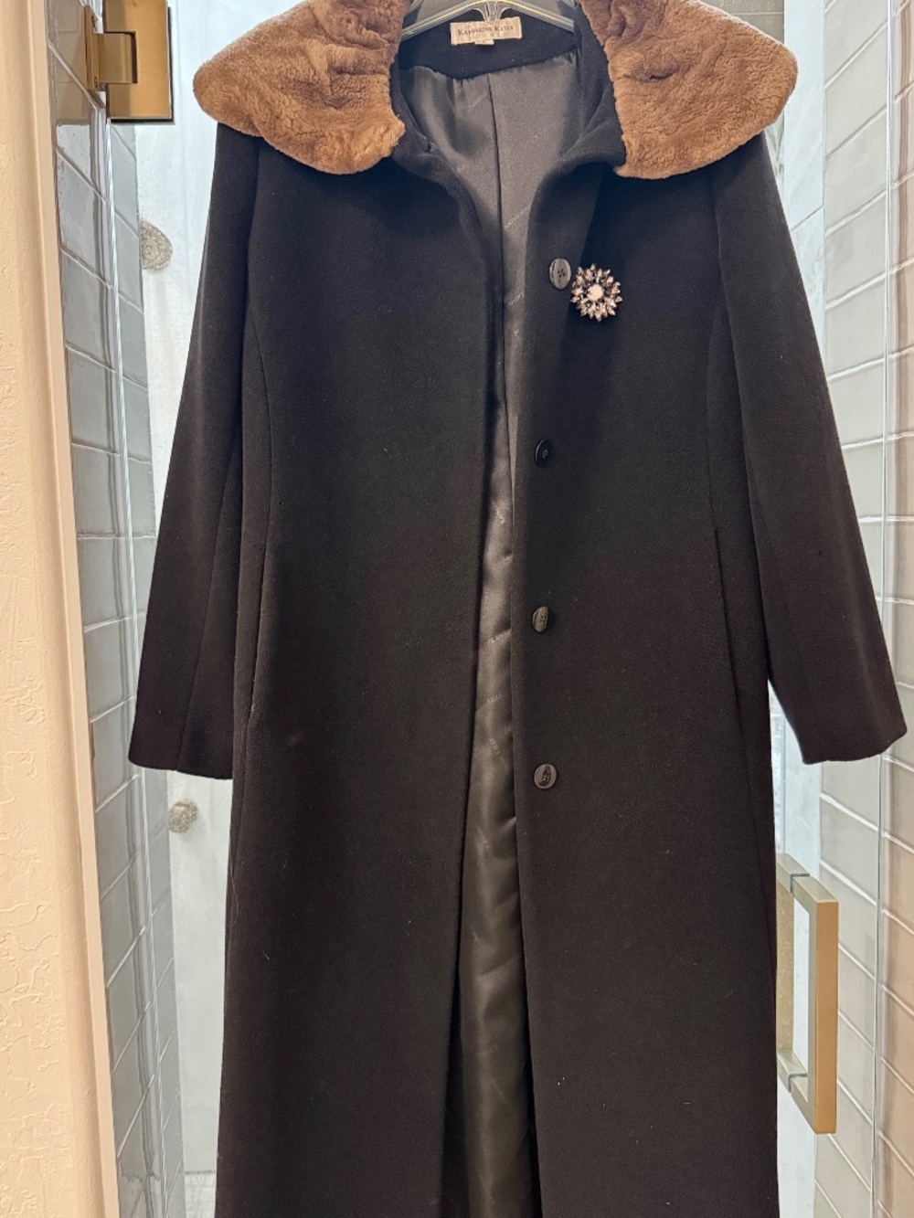 Katherine Kelly Wool & Angora Coat